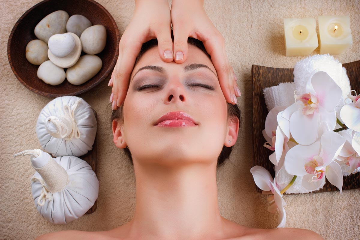 Image result for Indian Head Massage  image